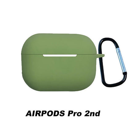 Airpods Pro 2nd Generation Case Protective Cover With Hook Mint Green - Image 6