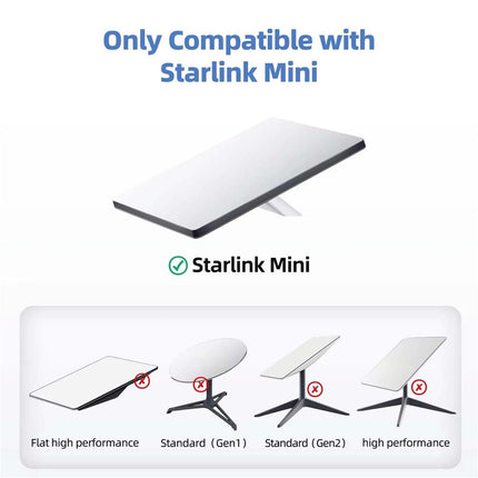 2Pcs Starlink Mini Tripod only Stand Adjustable Mount Portable RV Kit