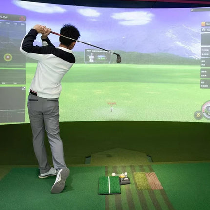 Golf Swing Trainer Golf Practice Swing Groover Hitting Training Practice mat