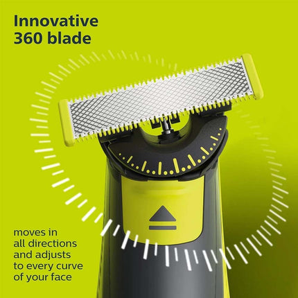 3Pcs Shaver Replacement Blade For Philips QP420/60 For OneBlade 360 Blades Electric Shaver Trimmer