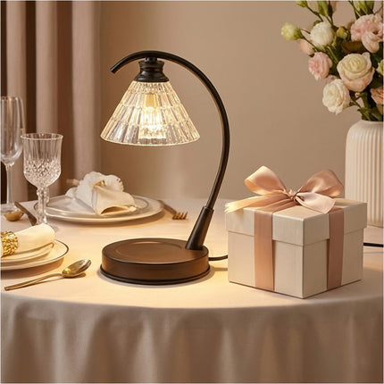 Dimmable Aromatherapy Melting Wax Lamp Night Light Table Candle Warmer