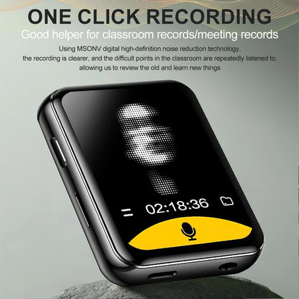 Bluetooth 5.4 MP3 Player MP4 Player 2 inch IPS Full Touch HD Colour Screen Photo