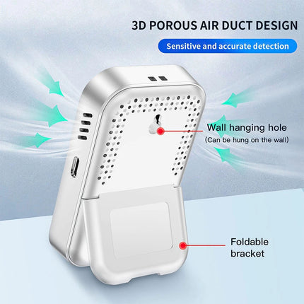 3-in-1 Portable Carbon Monoxide Detector Outdoor Camping Carbon Monoxide Alarm