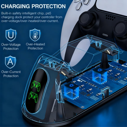 For Sony PS5 Controller Charging Dock Station for Playstation 5 Dual Charger