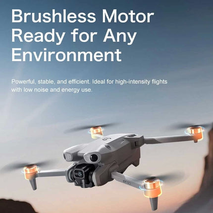 【3 Batteries】GT50 Drone 4.3'' Screen Remote RC 8K HD Dual Cameras WiFi Flight