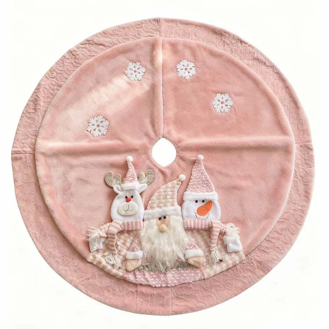 49 inch Thick Christmas Tree Skirt Decoration Xmas Holiday Party Decorations