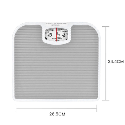 Mechanical Bathroom Scale Machine Weighing Scales Weight Display 130kg
