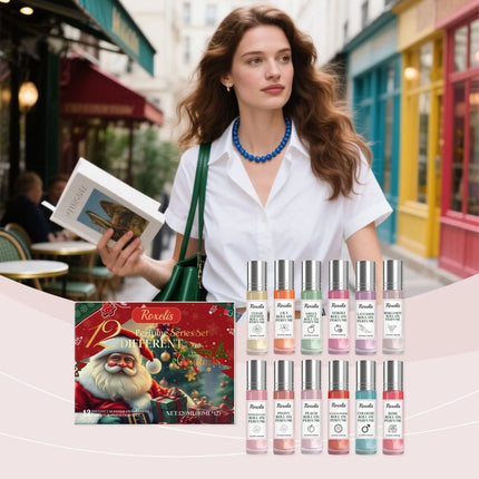 Christmas Perfume Set Advent Calendar 12Pcs Perfume Women Christmas Gift