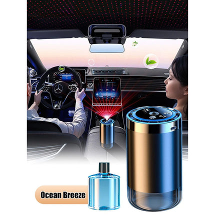 Smart Car Air Freshener USB Rechargeable Aroma Diffuser Scent Purifier