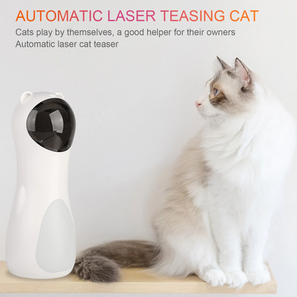 Automatic Laser Cat Toy Interactive Smart Kitten Laser Toy for Indoor Cats Dogs