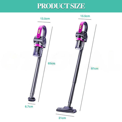 3 In 1 Cordless Lightweight Handheld Stick Handstick Vac Bagless Cleaner