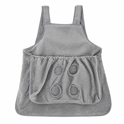 Pet Cuddling Apron with Leg Holes for Holding Small Cats Pet Grooming Apron NEW