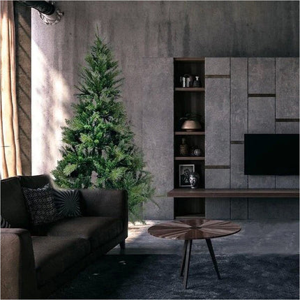 Christmas Tree 1.8M Xmas Trees Green Fluffy Tips Metal Stand Easy Assemble