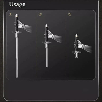 26INCH Walking Sticks Set Poles Anti-Shock Telescopic Adjustable Trekking Hiking