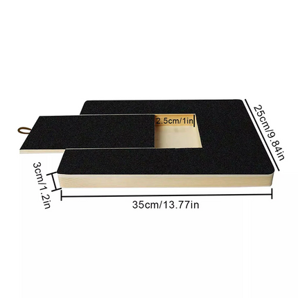 Dog Nail Scratch Board Double Sided Mat For Paw Pet Care Grinders Scratching Pad