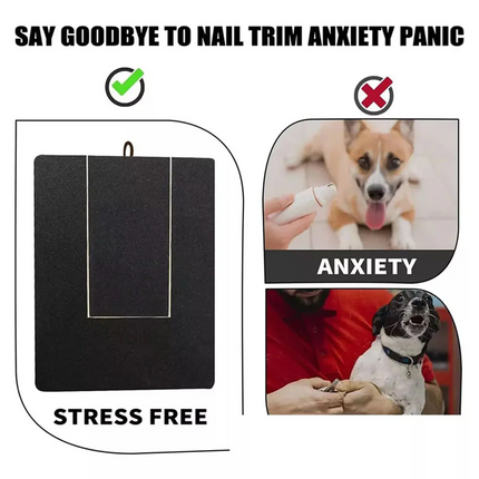 Dog Nail Scratch Board Double Sided Mat For Paw Pet Care Grinders Scratching Pad