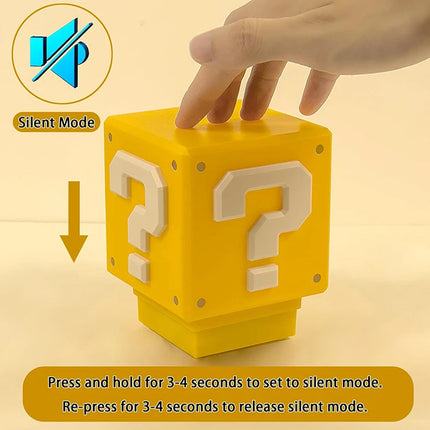 Question Block LED  Night Light  Funny Rechargeable Lamp