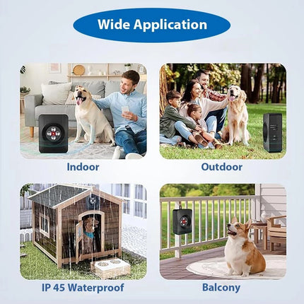 Outdoor Anti Bark Device Ultrasonic Dog Barking Control Stop Repeller Trainer