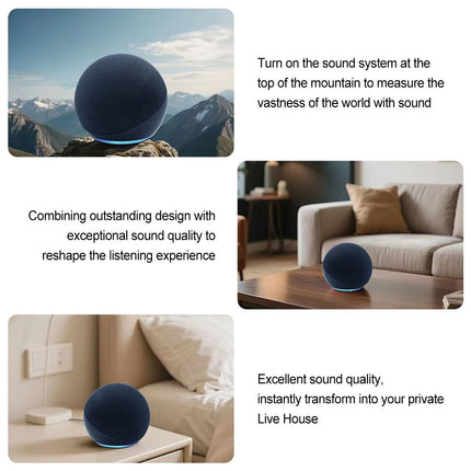 Portable 5W Bluetooth Speaker Subwoofer Sound Wireless Waterproof Mini Speaker