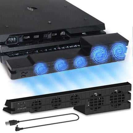 External Turbo Cooling Fan for Playstation  PS4 Pro Game Console