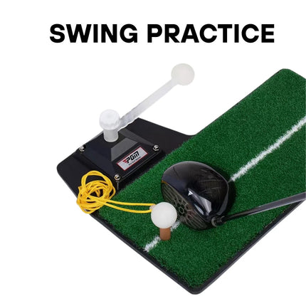 Golf Swing Trainer Golf Practice Swing Groover Hitting Training Practice mat