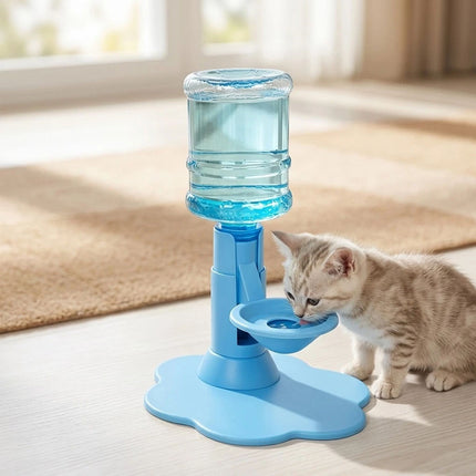 2026 NEW Gravity Cat Water Dispenser Stand, Automatic Cat Water Feeder