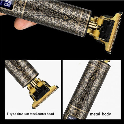 Men Portable Electric Hair Trimmer Clippers Beard Shaver Cutting Cordless