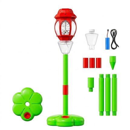 Bubble Torch Garden Lamp Automatic Bubble Maker Stand Bubble Machine Outdoor