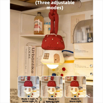 Cute Bedside Light Novelty Ambient Lamp Mushroom Night Light