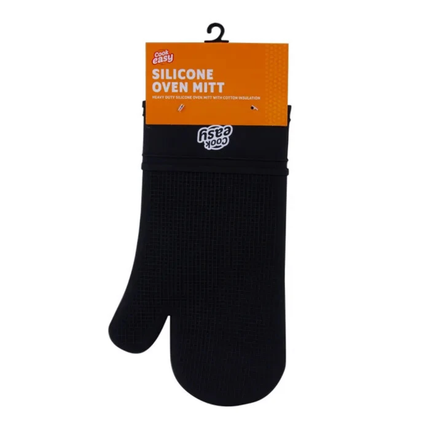 4Pcs Kitchen Set Silicone Gloves Mats Heat Resistant Baking Microwave Oven Mitts