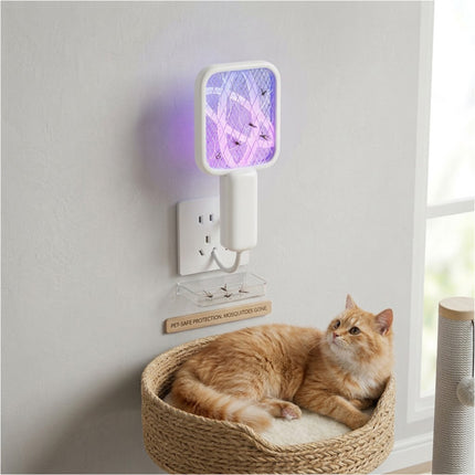 White Adjustable Direction UV Light Mosquito Trap Mosquito Killer Lamp Pet