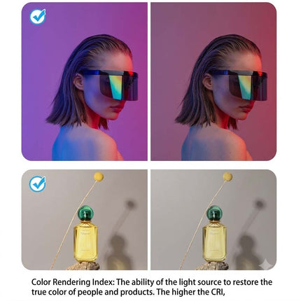 30cm Magnetic RGB Handheld Light Wand Full Color LED Tube for Camera Shooting