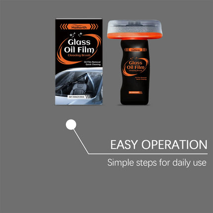 3PCS Glass Guard, Glass Emulsion Cleaner, Glass Handle Oil Film Remover Lotion