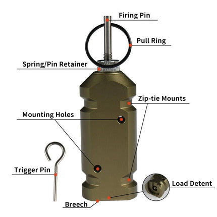 Trip Wire Alarm Perimeter Trip Alarm Perimeter Defense Device VP Camp Security Tool