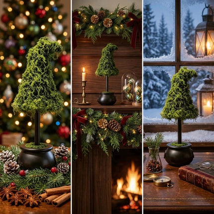 Natural-Looking Christmas decoration tree Halloween Decor