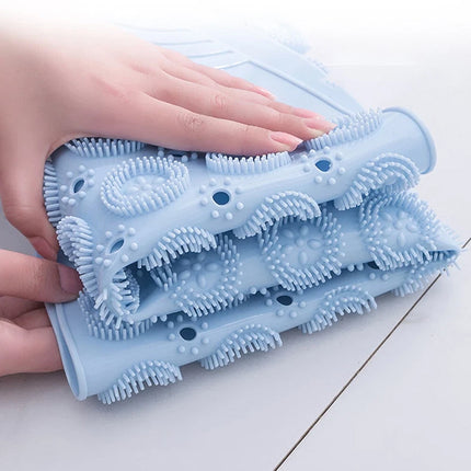 Acupressure Mat Circular Bathroom Non-slip Mat Carpet Suction Cup Massage Mat     (1x)