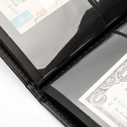60 BankNote Album Stock Collection Storage Currency Holder Pocket Coin