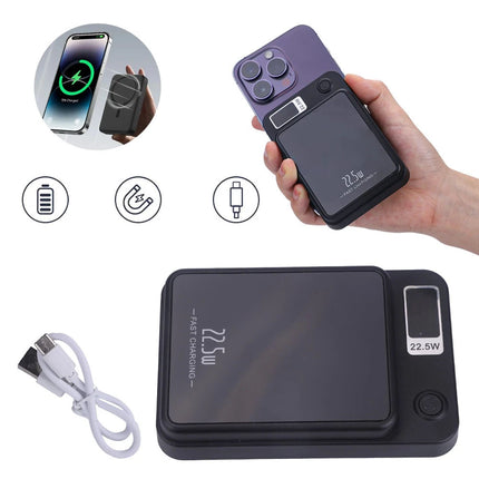 Magsafe Bank Power Portable Charger Magnetic Battery Pack For Phone Samsung Au