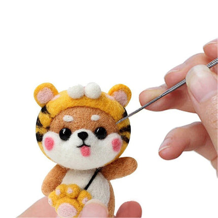 25Color Needle Felting Kit Multi Colour Mat for DIY Craft Art Projects Starter Set