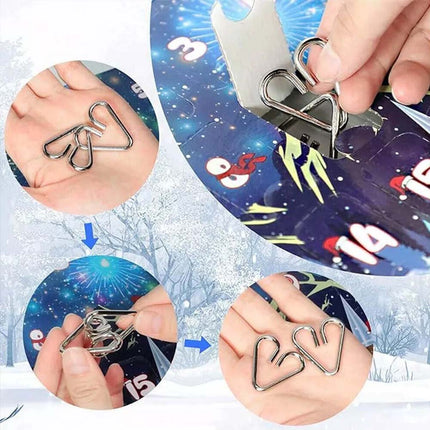 BrainTeaser Puzzle Fidget Toy Christmas Countdown Advent Calendar Xmas Gift