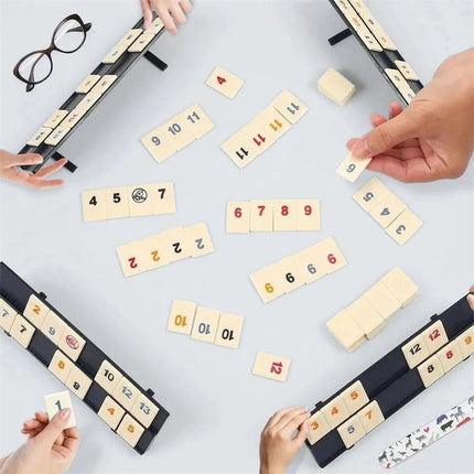 Rummikub Travel Pouch Game Portable Compact Fun for Boys and Girls & Adults 2-4 Players AU