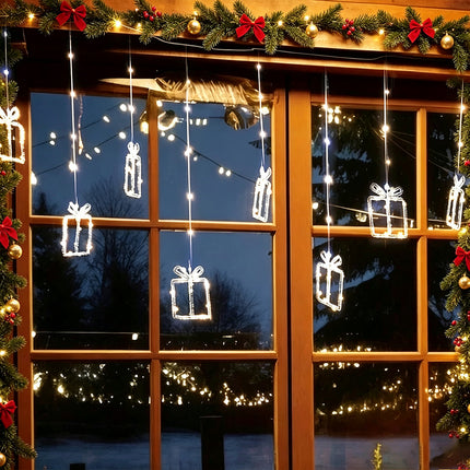 5M Christmas Lights Icicle String Light Christmas Motif Lights LED Outdoor