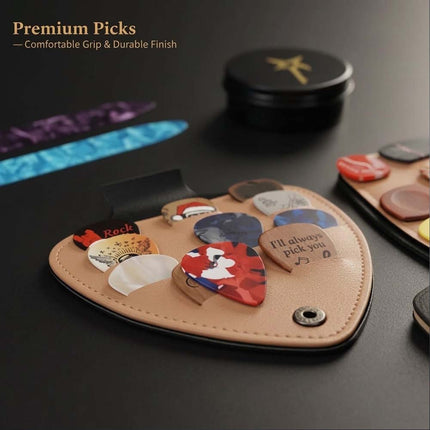 Guitar Picks Advent Calendar 24-Day Countdown Christmas Gift Guitar Players