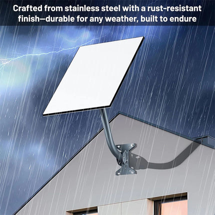 Starlink Gen3 Roof Wall Pole Mounting Kit, Compatible with Standard Satellite Dish