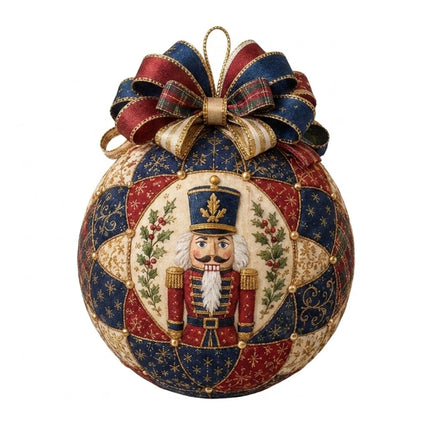 Christmas Classics Patchwork Ornament DIY Kit,  The Nutcracker   Patchwork Ornament Kit