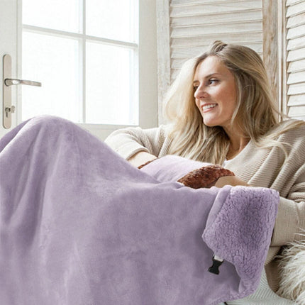 USB Electric Heated Warming Shawl Lap Blanket Heated Throw Heating Neck Mat