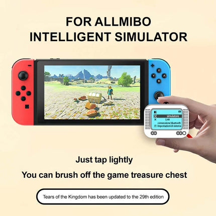 For Allmiibo Chargeable Intelligent Simulator Emulator Bluetooth-Compatible Univ