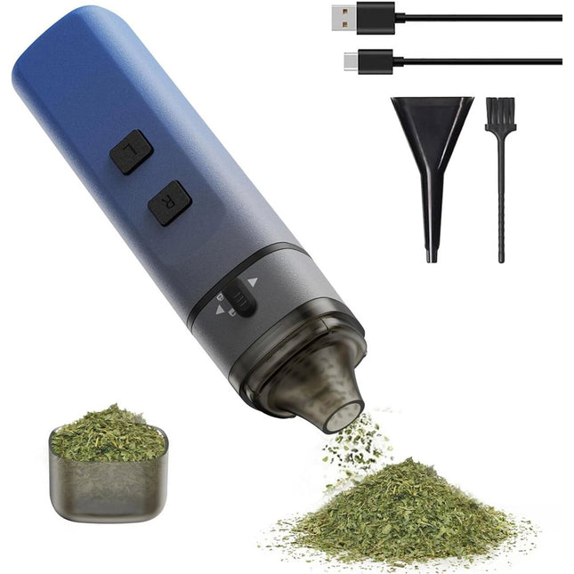 USB Rechargeable Electric Herb Mill 8.1oz Weight For Soft Spices Grinding Device