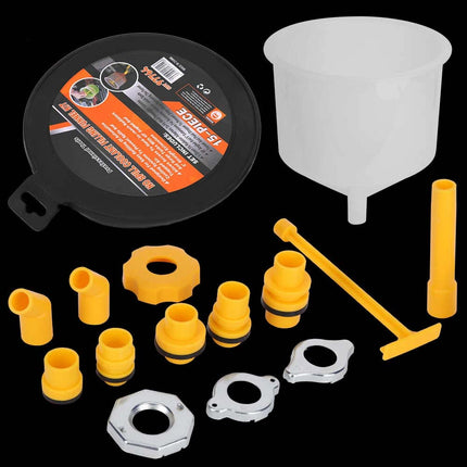 15X Car Radiator Coolant Funnel Vehicles Auto Antifreeze Bleeder Refill Tool Kit