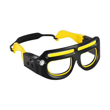 Glasses with Lights Rechargeable Headlamp LED Flashlight Glasses Light